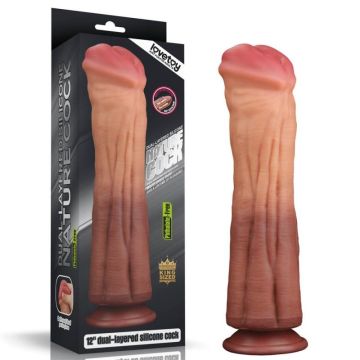 Grote Dubbellaagse Dildo - 30 cm