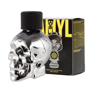 Amyl Silver Skull Poppers - 24 ml
