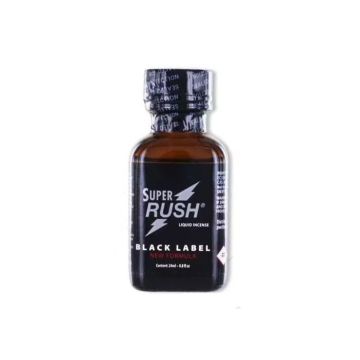 Super Rush Black Label Poppers - 25 ml