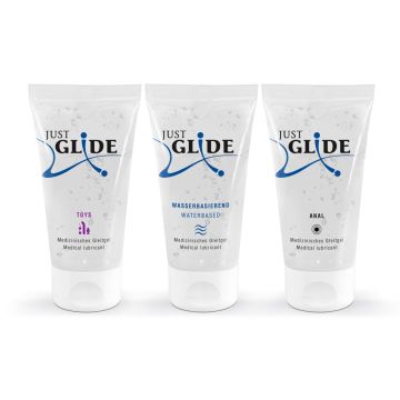 Just Glide Glijmiddel Mix - 3 x 50ml