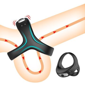 LoveSecret Vibrerende Cockring 3-in-1 - Zwart