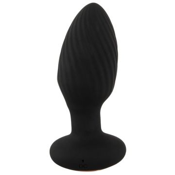 Anos - Rotierender Buttplug - Schwarz
