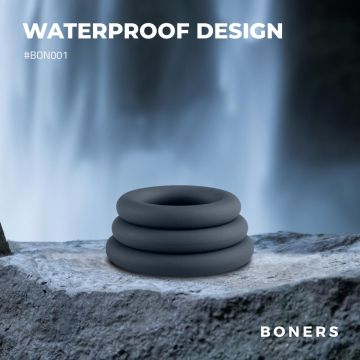 Boners 3-Delige Cockring Set - Rond