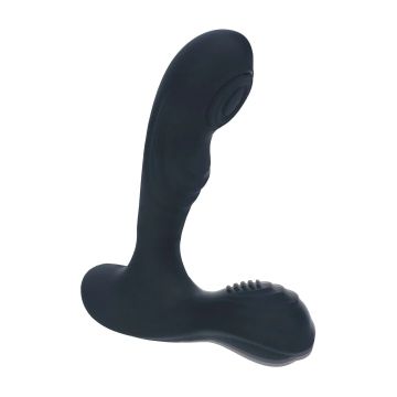Vibrerende en Tikkende Prostaatmassager - Zwart