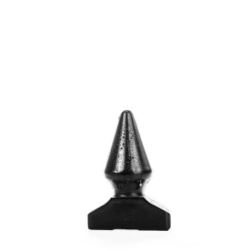 All Black Buttplug Zwart - 20.5 cm
