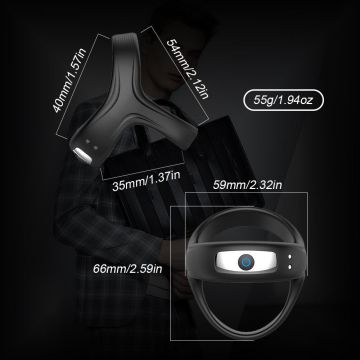 LoveSecret Vibrerende Cockring 3-in-1 - Zwart