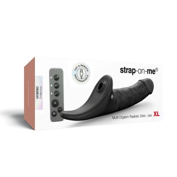 Strap-On-Me - Multi Orgasm Dildo met Afstandsbediening - Maat XL