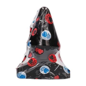 All Black Buttplug XXL Zwart - 18,5 cm