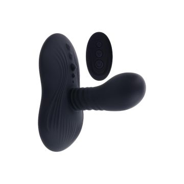 Playboy Vibrator Zittend & Draaiend Zwart