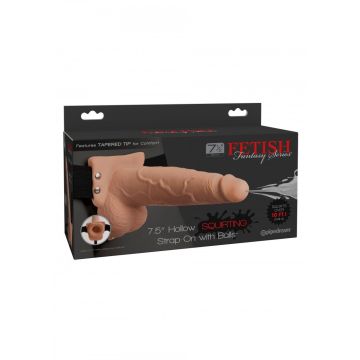 Holle Spuitende Strap-On Dildo - 19 CM
