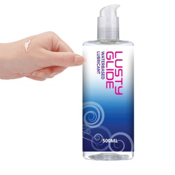 Lusty Glide Glijmiddel Waterbasis - 500ml