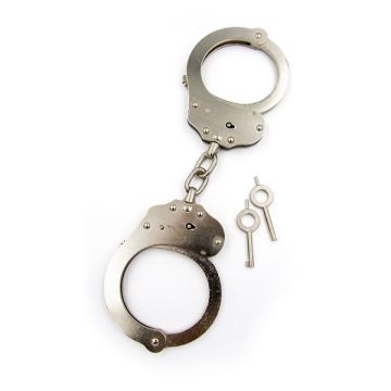 Handboeien Mister B Dubbele Vergrendeling - Zilver