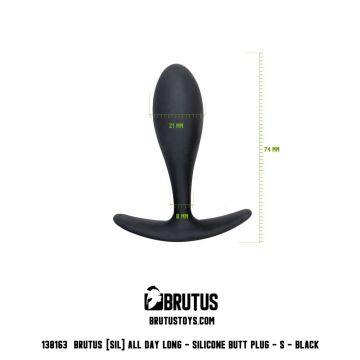 Silicone Buttplug All Day Long Brutus - S