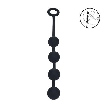 Anaal Ballen M 3 cm - Zwart