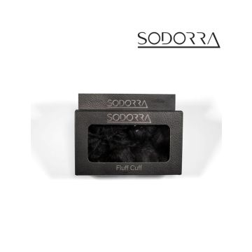 Sodorra Fluffy Handboeien - Zwart