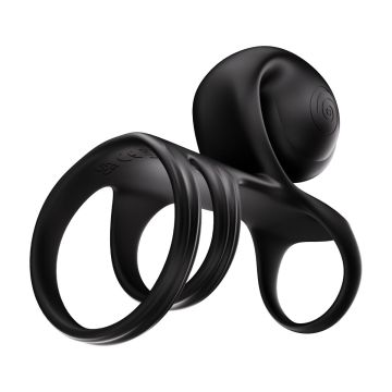 SVibe - Jovi Arc Couples Ring - Zwart