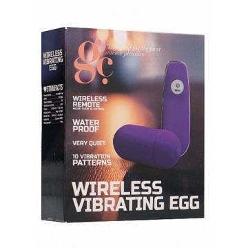 Wireless vibrating egg Paars