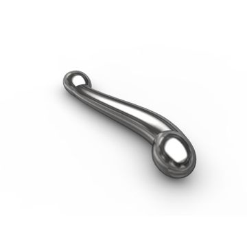 Dubbele Stalen dildo