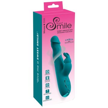 Sweet Smile Rabbit Vibrator met Wiebelfunctie