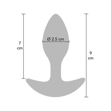 Hidden Desire Verzwaarde Buttplug 90gram