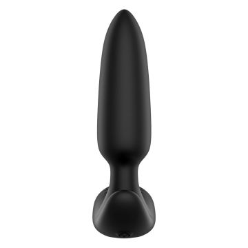 Vibrerende Buttplug Pointed - Zwart