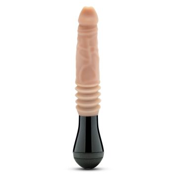 Dr. Knight Stotende en Roterende Vibrator - Huidskleur