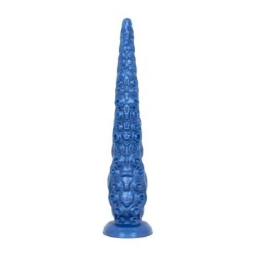 Mythical Mates Tentakel Dildo Kraken's Grasp Blauw - 32 cm