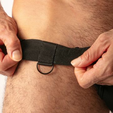 Locker Gear Open Access Jockstrap - Zwart