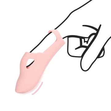 Vinger Vibrator Loveline - Roze