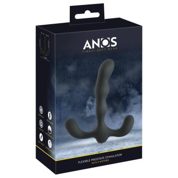 Flexibele Prostaat Vibrator Zwart