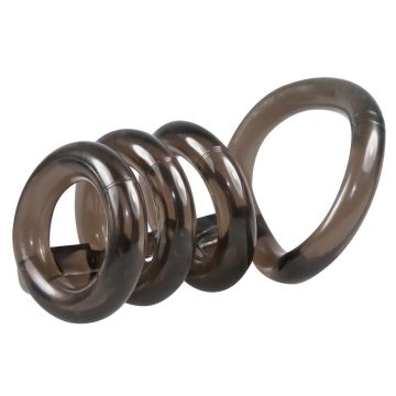 Cockring Kwartet - Zwart