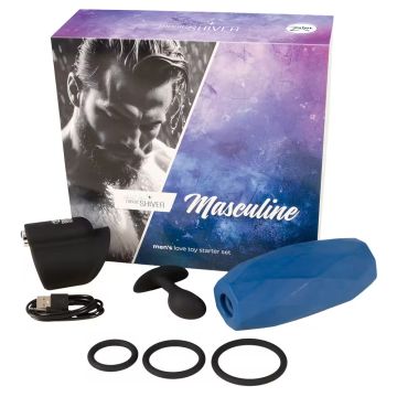 Masculine Love Toy Starter Set voor Mannen - Magic Shiver