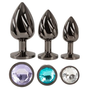Anos - Metall Buttplug Set