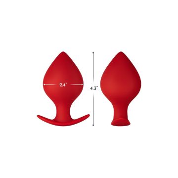 Buttplug F-63 Rattler Spade Large - Rood