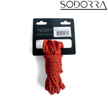 Bondage Touw SODORRA 5 meter - Rood