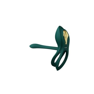 Zalo Draagbare Cockring Koppel Vibrator met Afstandsbediening Bayek - Groen