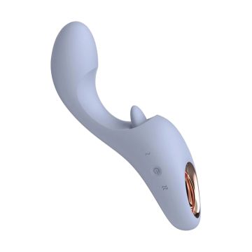 IntoYou Likkende Tongvibrator met App Bediening Licky - Blauw