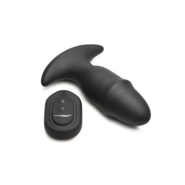 XR Brands Vibrerende Buttplug Butt Slider - Zwart