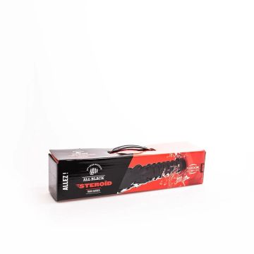 All Black Steroid Allez Dildo 39 cm - Zwart