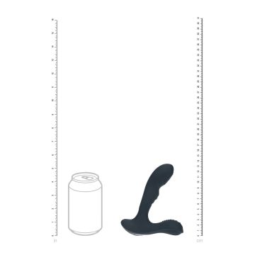 Vibrerende en Tikkende Prostaatmassager - Zwart