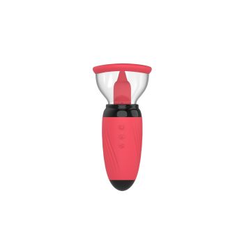 Stimulerende Pomp met Zuig- en Likstanden - B - Series Cute