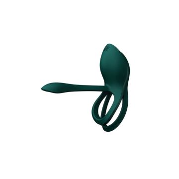 Zalo Draagbare Cockring Koppel Vibrator met Afstandsbediening Bayek - Groen