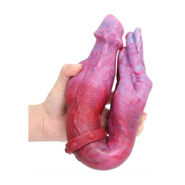 Dubbele Monster Dildo Duo Hand