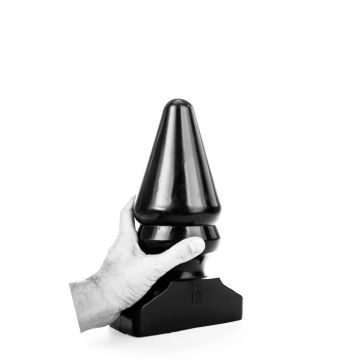 All Black Buttplug Zwart - 28.5 cm