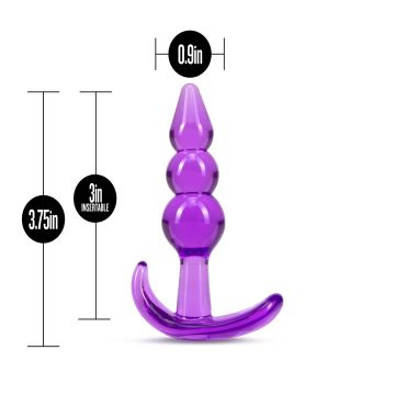 B Yours Triple Bead Anaal Plug - Paars