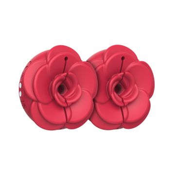 Vibrerende Tepelklemmen Teazers - Rood