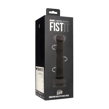 Realistische Vibrator Wave Rider - Zwart