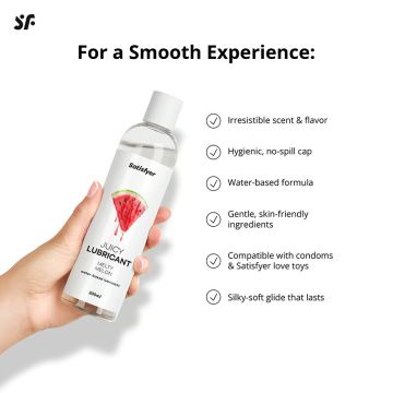 Satisfyer Waterbasis Glijmiddel Melty Melon - 300ml