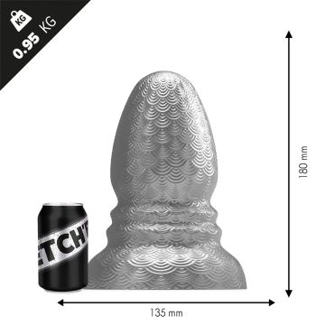 Stretch'r Buttplug Ripple M - Grijs