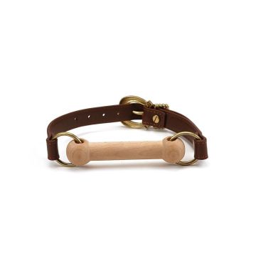 Leren Blinders met Mondknevel - Liebe Seele